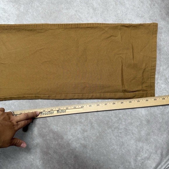 Dickies Pants Mens 36x34 (Fits 37x33) Khaki Tan Carpenter Canvas Work Utility - Picture 10 of 11